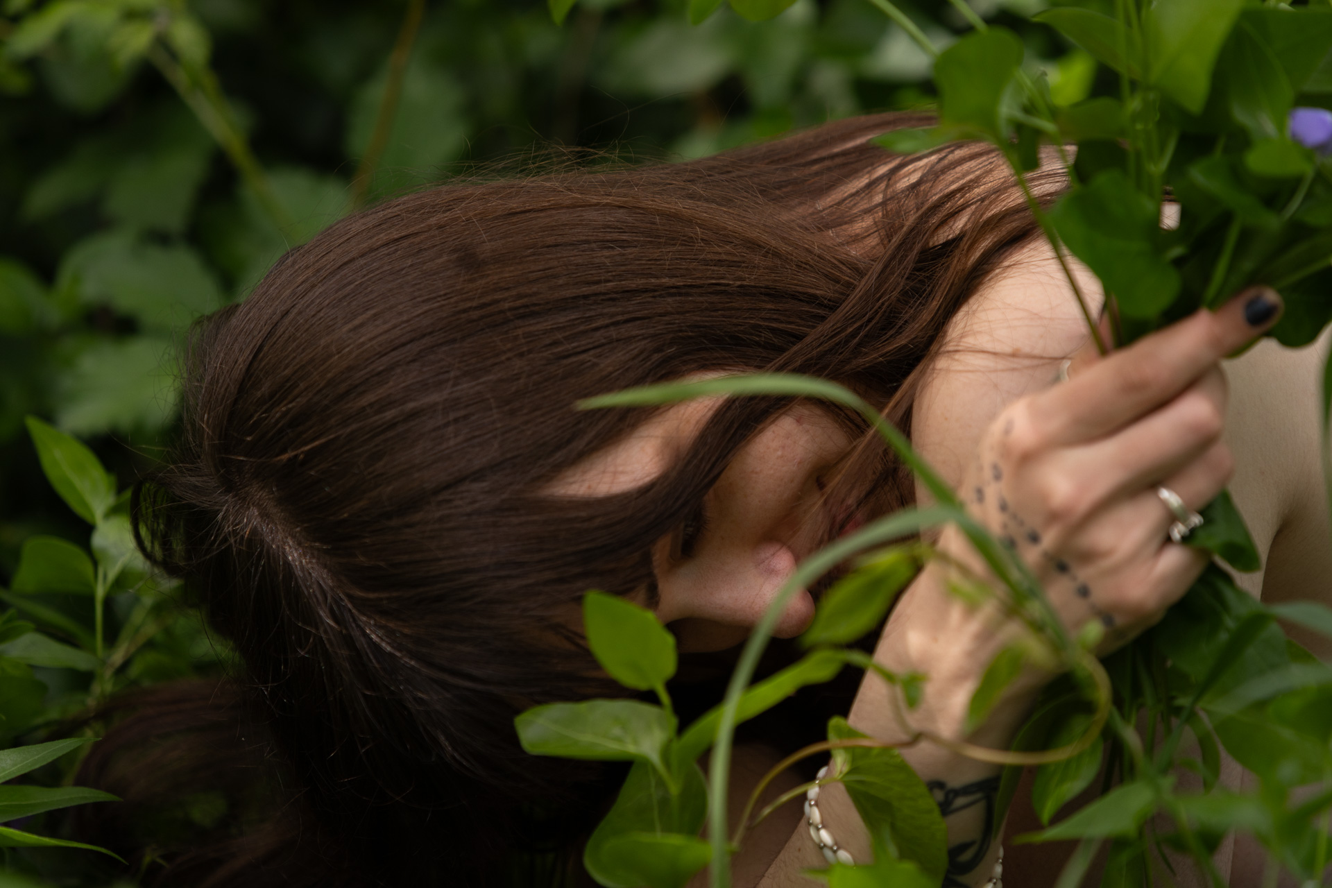 Creative portrait of Trelise Sumich photographed by Billie Lawson